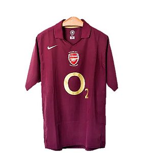 Camisa Arsenal Retrô 2005/06 - Masculina
