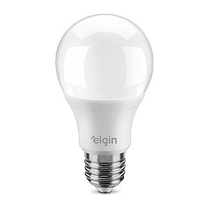 Lâmpada de Led Bulbo 9W 6.5K (Luz Branca Fria) Elgin 48BLED2F09YU