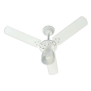 Ventilador de Teto Marbela 220V Branco e Pás Brancas Tron