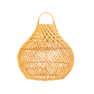 Pendente Rattan Kubah 30cm Ø