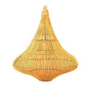 Pendente Rattan Kerucut Luru 50cm Ø