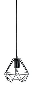 Pendente Aram Belgica 1XE27 Nacional PD 601 Preto