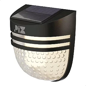 Arandela Solar Boreal 1W 3K Pix - 36507832