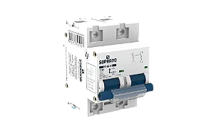DISJUNTOR BI 80A 10KA SOPRANO SHB2 HII-080A