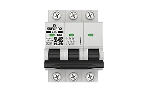 DISJUNTOR TRI 63A 3KA SOPRANO SHB3 GIII-C063A