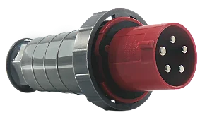 PLUG. PLP-5576-63A-3P+T+N-380\415VCA-IP67-6H
