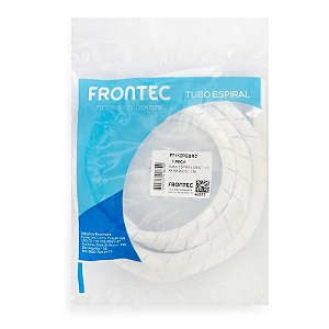 Tubo Spiral 1/2' Branco Frontec Blister com 2 metros