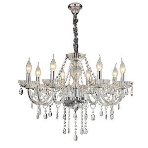 Lustre Valentina com 8 Braços Hevvy SL-5834/H8 TR