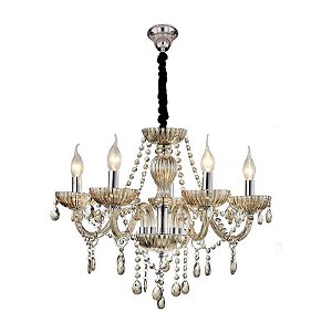 Lustre Valentina com 5 Braços Hevvy SL-5834/H5 CHAMP