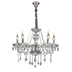 Lustre Valentina com 5 Braços Hevvy SL-5834/H5 TR