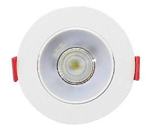 Spot de Embutir Redondo Direcionável 5W 4000K Luz Neutra Opus ECO 36045