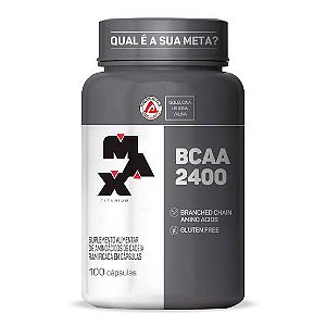 Bcaa 2400mg 100caps - Max Titanium