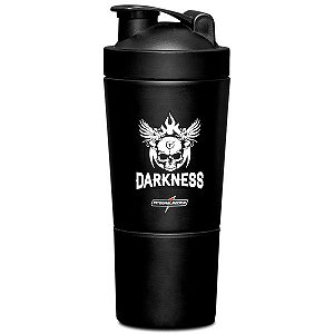 Coqueteleira Darkness de Alumínio com Compartimento