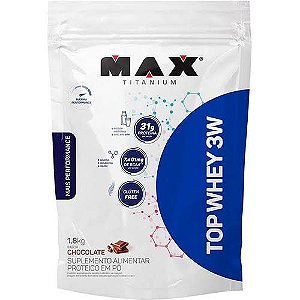 Top Whey 3w refil 1,800kg - Max Titanium