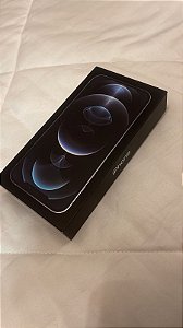 Caixa vazia iPhone 12 Pro Max 256gb Silver Branco