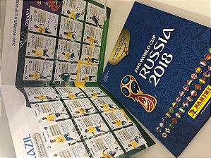 Album Copa 2018 Capa Dura Completo Coladas + Atualização