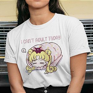 Camiseta Sailor Moon Serena Usagi Anime Geek Nerd Unissex