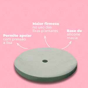 Apoio De Lixa Plantar - 5 Und