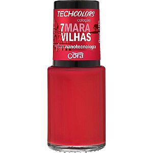 Esmalte Techcolors Cora 9Ml - Red 100