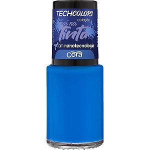 Esmalte Techcolors Cora 9Ml - Azul Super