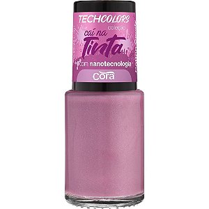 Esmalte Techcolors Cora 9Ml - Cintilante Cotton Candy