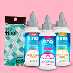 Kit Kinq Cutilagem Europeia Cora - 4Un