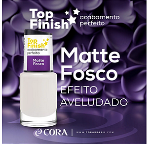TOP FINISH MATTE FOSCO - CORA 10ML