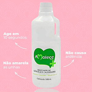 Amaciante De Cutículas Amolece - 500Ml