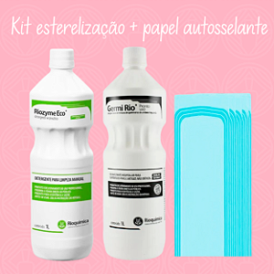 Kit Esterilização + Papel Autosselante 100Und