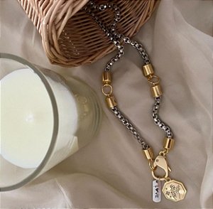 Colar Entremeio - mistura de banhos