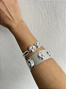 Bracelete Poder - prata