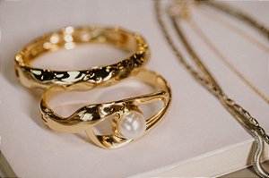 Bracelete orgânico pérola