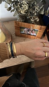 Bracelete Resinado Azul Marinho