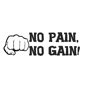 Camiseta - No pain, No gain