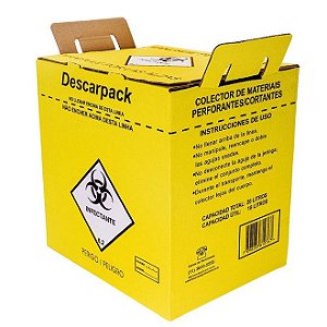 Caixa Coletora 3 Litros - Descarpack