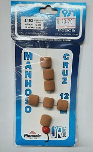Manhosinho Jr Pesca Cruz 12mm - MOSTARDA