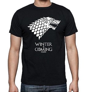 Camiseta Game Of Thrones - Stark - Winter Is Coming