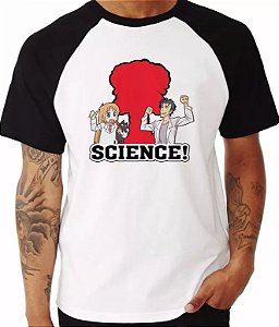 Camiseta Science - Hakase E Okabe (steins;gate Nichijou)