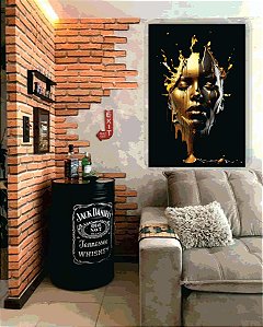 QUADRO TIPO PAINEL 130X80 IMPRESSÃO SOB TELA