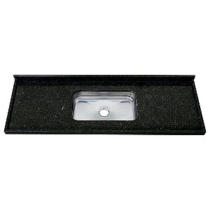 Pia de Cozinha Granito Verde Ubatuba 120cm