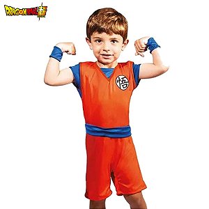 Fantasia Infantil Roupa Macacão Dragon Ball Goku Tam G - ZOOM BRINQUEDOS E  PRESENTES