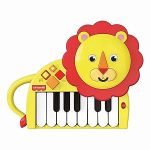 Teclado Piano Infantil Musical Leão - Fisher Price Fun
