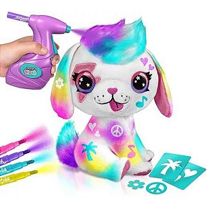 Pelúcia para Pintar - Gatinho Kitty - Airbrush Plush - Style 4 Ever - Fun -  superlegalbrinquedos