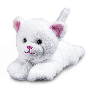 Pelúcia Hugmezoo Gatinho 27cm abraça o seu braço Multikids