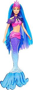 Boneca Barbie Sereia Mermaid Power Malibu Mattel Hhg52