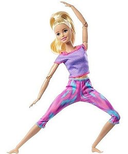 Barbie Feita Para Mexer Made To Move Loira - Mattel Gxf04