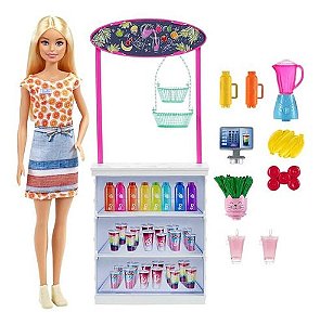 Barbie Bar De Vitaminas Playset Com Acessórios Mattel