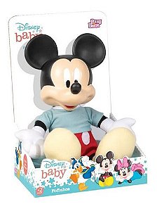 Boneco Mickey Baby Disney 35 Cm - Novabrink 1973
