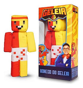 Boneco Athos Minecraft Streamers 35 Cm Jogo Lançamento 2023