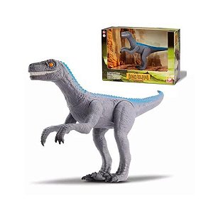 Dinossauro Brinquedo Velociraptor Com Articulação - Silmar